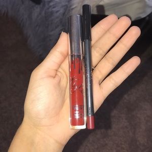 Kylie matte lipstick & lip liner